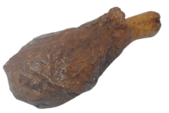 Turkey Leg realistic fake food prop by FakeFood4U