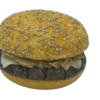 Shut Up And Swiss Me Cheeseburger realistic fake food prop by FakeFood4U