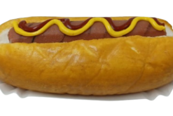 Hotdog With Ketchup & Mustard realistic fake food prop by FakeFood4U