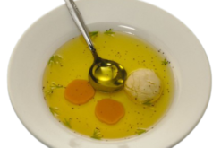 Matzah Ball Soup realistic fake food prop by FakeFood4U
