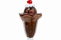 Chocolate Sundae realistic fake food prop by FakeFood4U