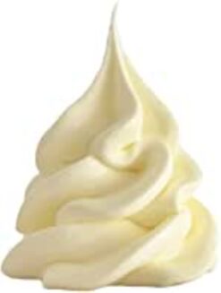 Display Faux Food Prop Fancy Whipped Cream realistic fake food prop by FakeFood4U