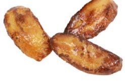 Plantains Fried realistic fake food prop by FakeFood4U