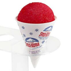 Red Snow Cone Real Shaved Ice Details realistic fake food prop by FakeFood4U