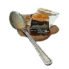 Lipton Tea Bag Spill With Spoon realistic fake food prop by FakeFood4U