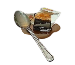 Lipton Tea Bag Spill With Spoon realistic fake food prop by FakeFood4U