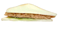 Display Faux Food Prop Tuna Salad Sandwich On W realistic fake food prop by FakeFood4U