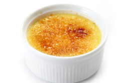 (Creme Brulee) Custard With Caramelized Sugar realistic fake food prop by FakeFood4U