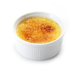 (Creme Brulee) Custard With Caramelized Sugar realistic fake food prop by FakeFood4U
