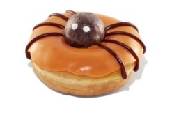 Dunkin Donuts Halloween Spider Donut realistic fake food prop by FakeFood4U