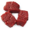 Beef Cubes Raw realistic fake food prop by FakeFood4U