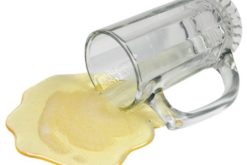 Beer Mug Spill realistic fake food prop by FakeFood4U