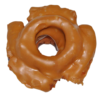 Donut Old Fashioned Maple Dipped realistic fake food prop by FakeFood4U