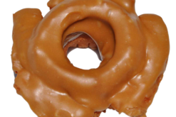 Donut Old Fashioned Maple Dipped realistic fake food prop by FakeFood4U