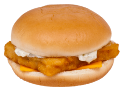 McDonalds Fish Filet Sandwich realistic fake food prop by FakeFood4U