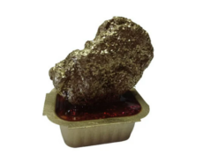 McDonalds Gold Chicken Nugget Dipped In Sauce P realistic fake food prop by FakeFood4U