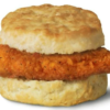 McDonalds Spicy Chicken Biscuit realistic fake food prop by FakeFood4U