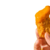 McDonalds Chicken Nugget Dipped In Mac Sauce realistic fake food prop by FakeFood4U