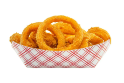 Basket Of Onion Rings realistic fake food prop by FakeFood4U
