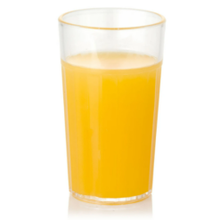 5oz Acrylic Glass Of Orange Juice realistic fake food prop by FakeFood4U