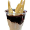 McDonalds Sundae With Suspended Fries realistic fake food prop by FakeFood4U