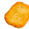 Square Hash Brown Patty realistic fake food prop by FakeFood4U