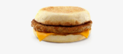 McDonalds Sausage McMuffin realistic fake food prop by FakeFood4U