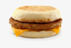 McDonalds Sausage McMuffin realistic fake food prop by FakeFood4U