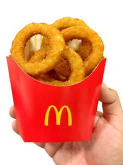 McDonalds's Onion Rings realistic fake food prop by FakeFood4U