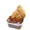 McDonalds Chicken Nugget Suspended In BBQ Sauce realistic fake food prop by FakeFood4U