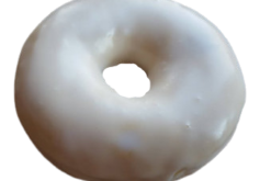 Entenmann's Vanilla Frosted Donut realistic fake food prop by FakeFood4U