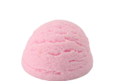 Scoop Of Strawberry Ice Cream realistic fake food prop by FakeFood4U