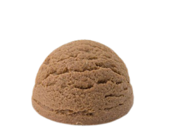 Scoop Of Milk Chocolate Ice Cream realistic fake food prop by FakeFood4U