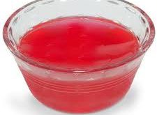 Jello Strawberry realistic fake food prop by FakeFood4U