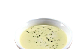 Lemon And Garlic Butter Sauce realistic fake food prop by FakeFood4U