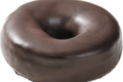 Entenmann's Chocolate Frosted Donut realistic fake food prop by FakeFood4U