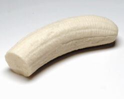 1/2 Banana realistic fake food prop by FakeFood4U