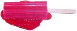 Melting Strawberry Popsicle realistic fake food prop by FakeFood4U