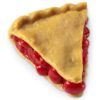 Cherry Pie Slice realistic fake food prop by FakeFood4U