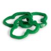 Sliced Green Sweet Peppers realistic fake food prop by FakeFood4U