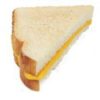 Grilled Cheese Sandwich realistic fake food prop by FakeFood4U