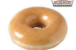 Krispy Kreme Original Glaze Donut realistic fake food prop by FakeFood4U