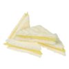 Reception Party Cheese Sandwiches On Tray realistic fake food prop by FakeFood4U
