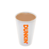 Dunkin Donuts Coffee With Cream realistic fake food prop by FakeFood4U