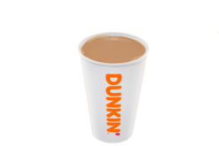 Dunkin Donuts Coffee With Cream realistic fake food prop by FakeFood4U