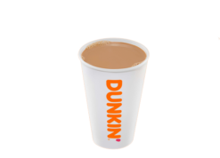 Dunkin Donuts Coffee With Cream realistic fake food prop by FakeFood4U
