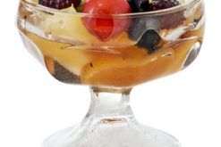 Fruit Cocktail realistic fake food prop by FakeFood4U