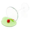 Spilled Green Apple Martini realistic fake food prop by FakeFood4U