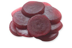Sliced Beets realistic fake food prop by FakeFood4U