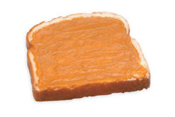 Bread With Peanut Butter realistic fake food prop by FakeFood4U